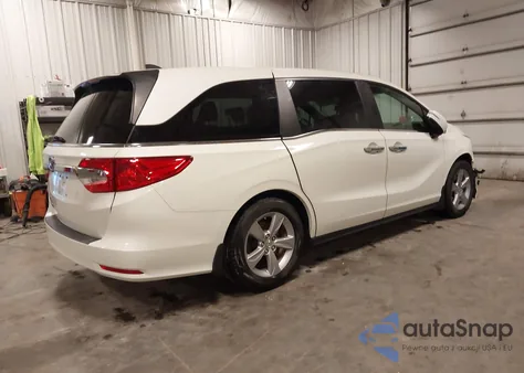 2018 Honda Odyssey Ex-L из США, поврежденный, VIN 5FNRL6H7XJB096290